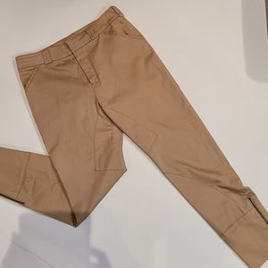 Derek Lam casual ankle crop zipper pants prestined